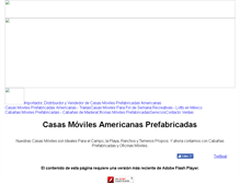 Tablet Screenshot of americanbuilthomes.com.mx